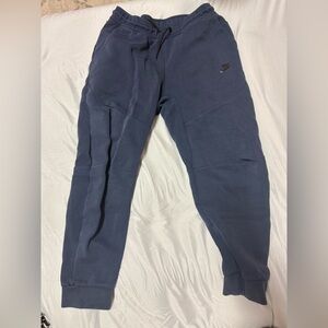 Nike Navy Joggers with Black Logo